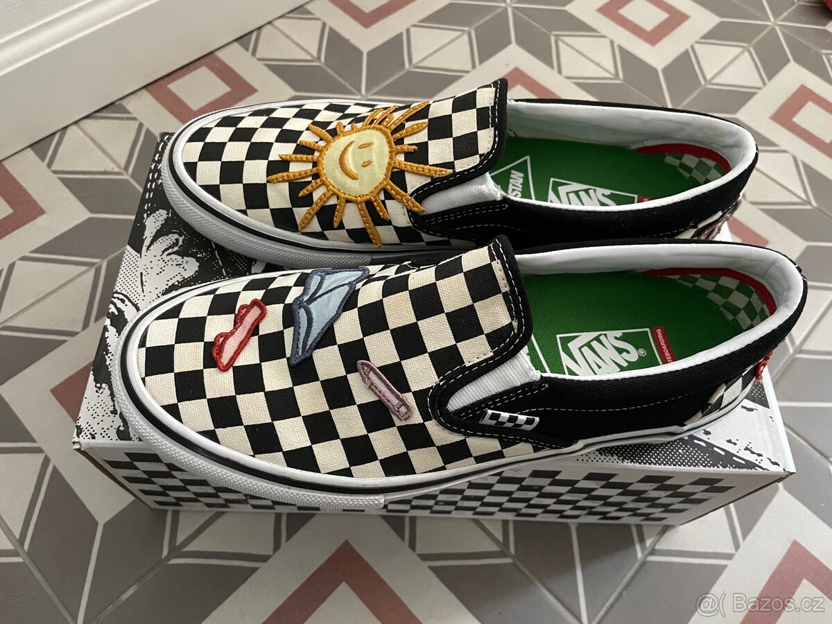 Vans slip-on vel. 43 limitovaná edice Skateistan