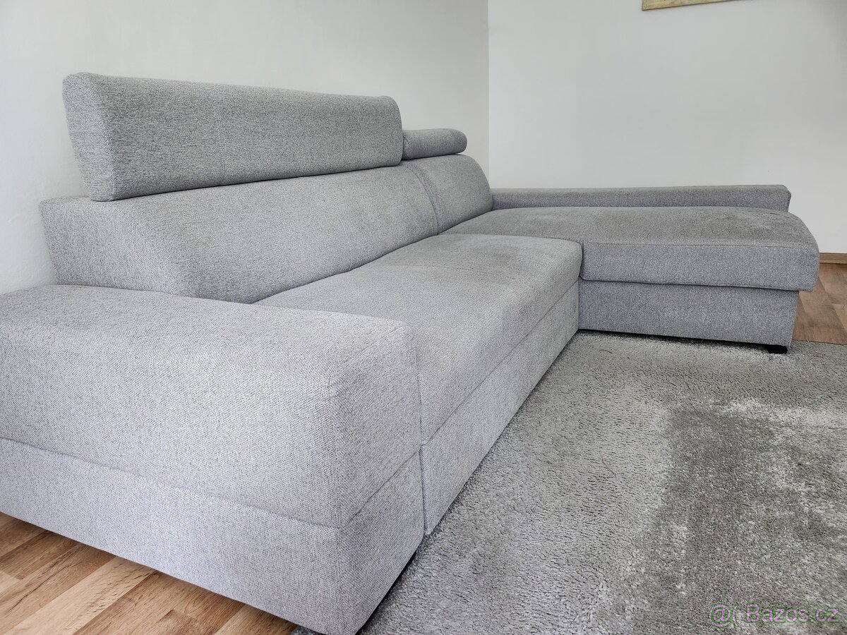 Rozkládací sedací souprava s úložným prostorem