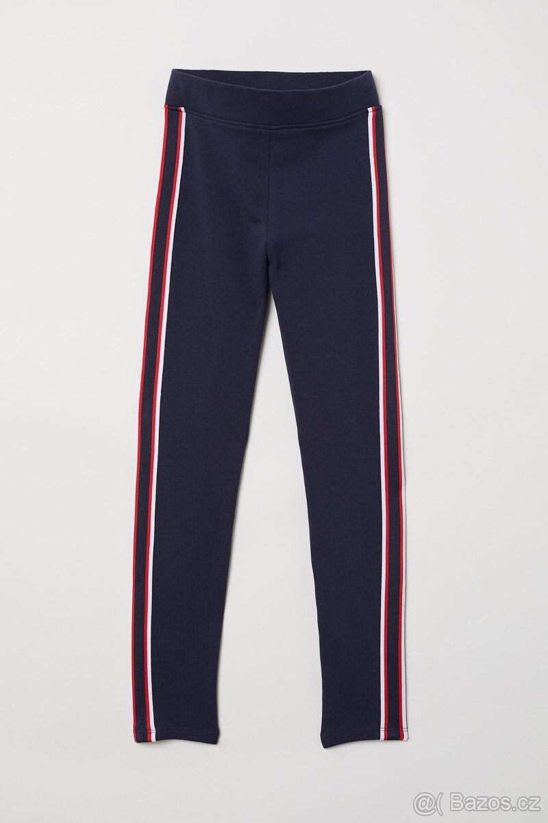 NOVÉ TREGÍNY, LEGÍNY, KALHOTY JOGGER H&M vel. 146