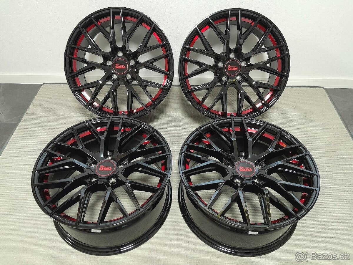 Alu disky R18 5x112 Et45 alebo Et30 8J MAM RS4