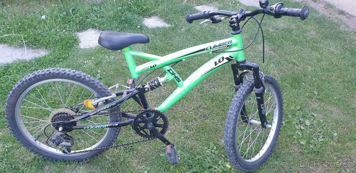 Dětské horské kolo 20'' celoodpružené