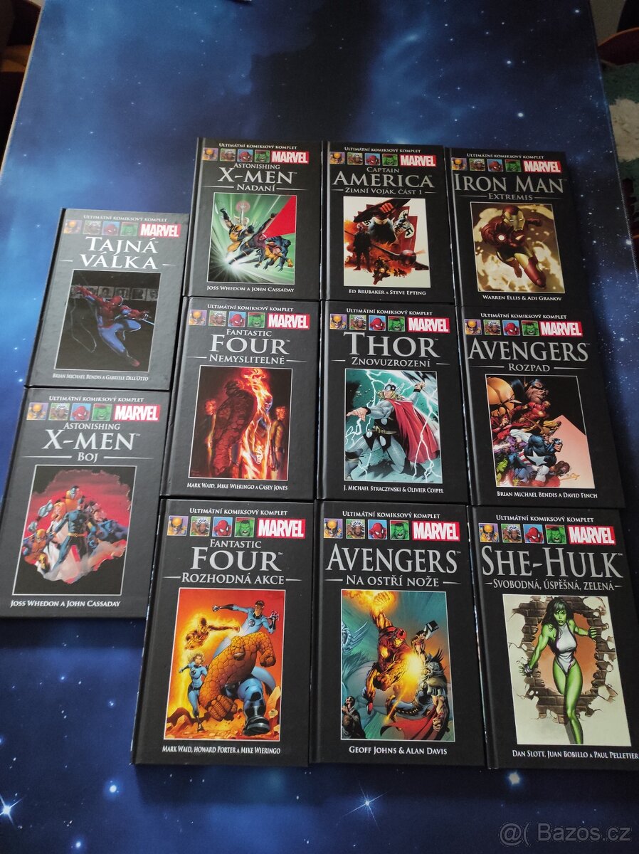 11 komiksů Marvel
