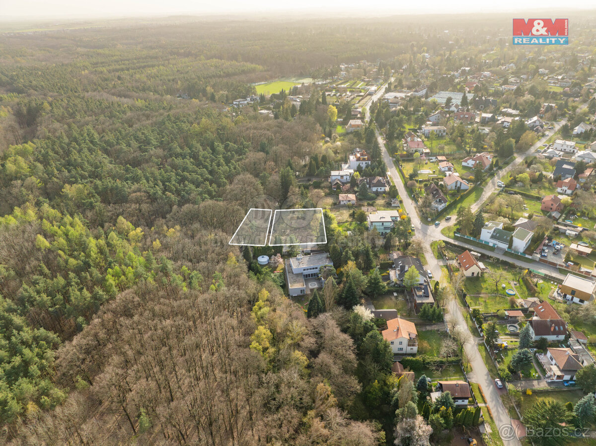 Prodej pozemku k bydlení, 2108 m², Praha - Klánovice