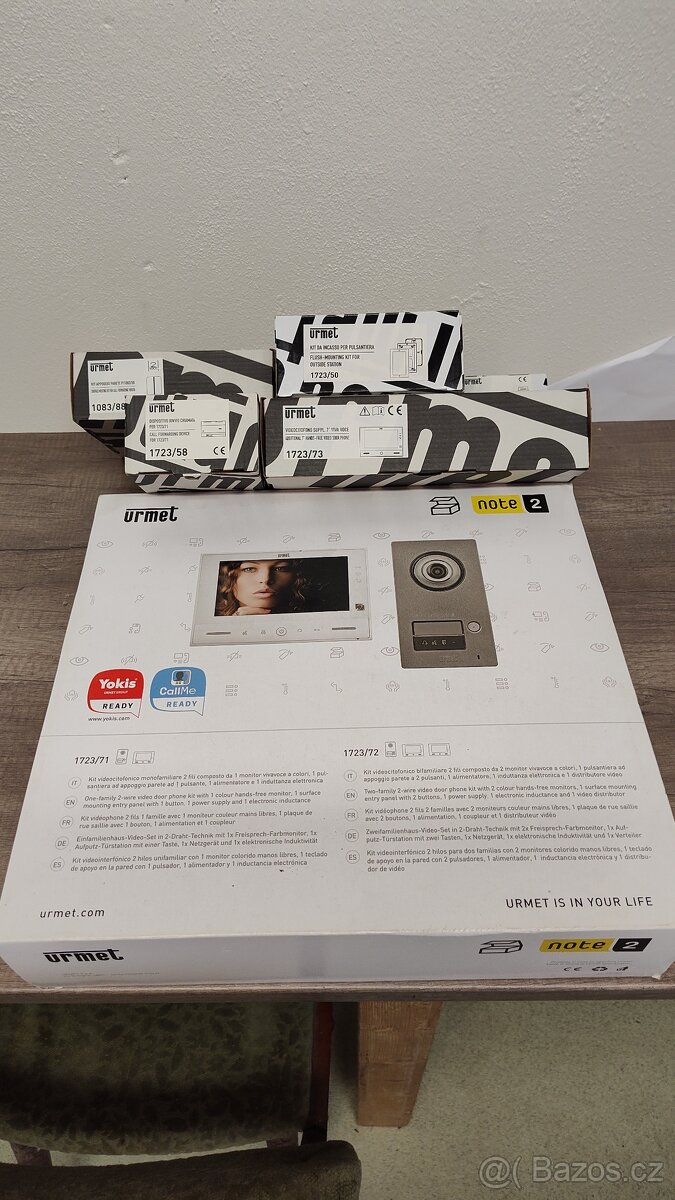 Sada domovního videotelefonu URMET NOTE 2 1723/71