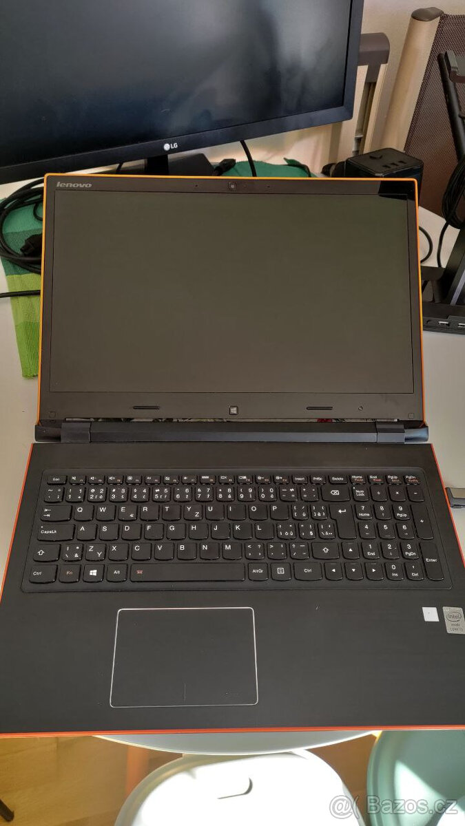Notebook Lenovo IdeaPad Flex 15 Touch černý/oranžový