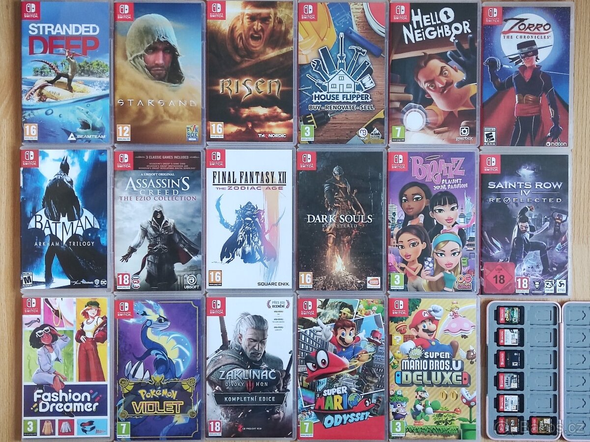 Hry TOP STAV Nintendo Switch