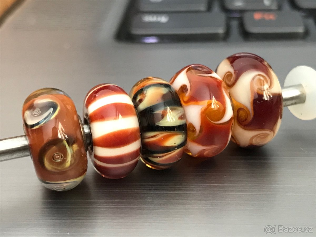 Trollbeads hnědé