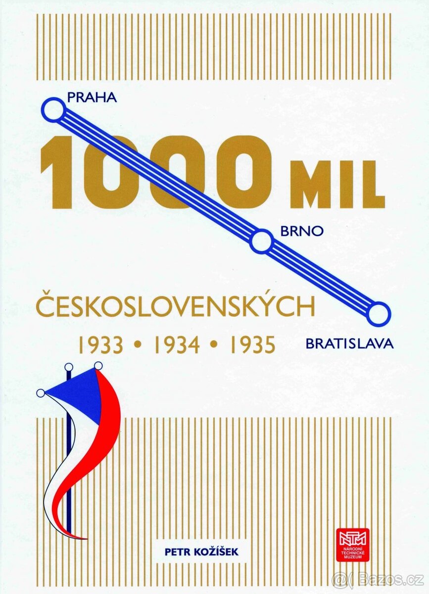 Kniha – 1000 mil československých