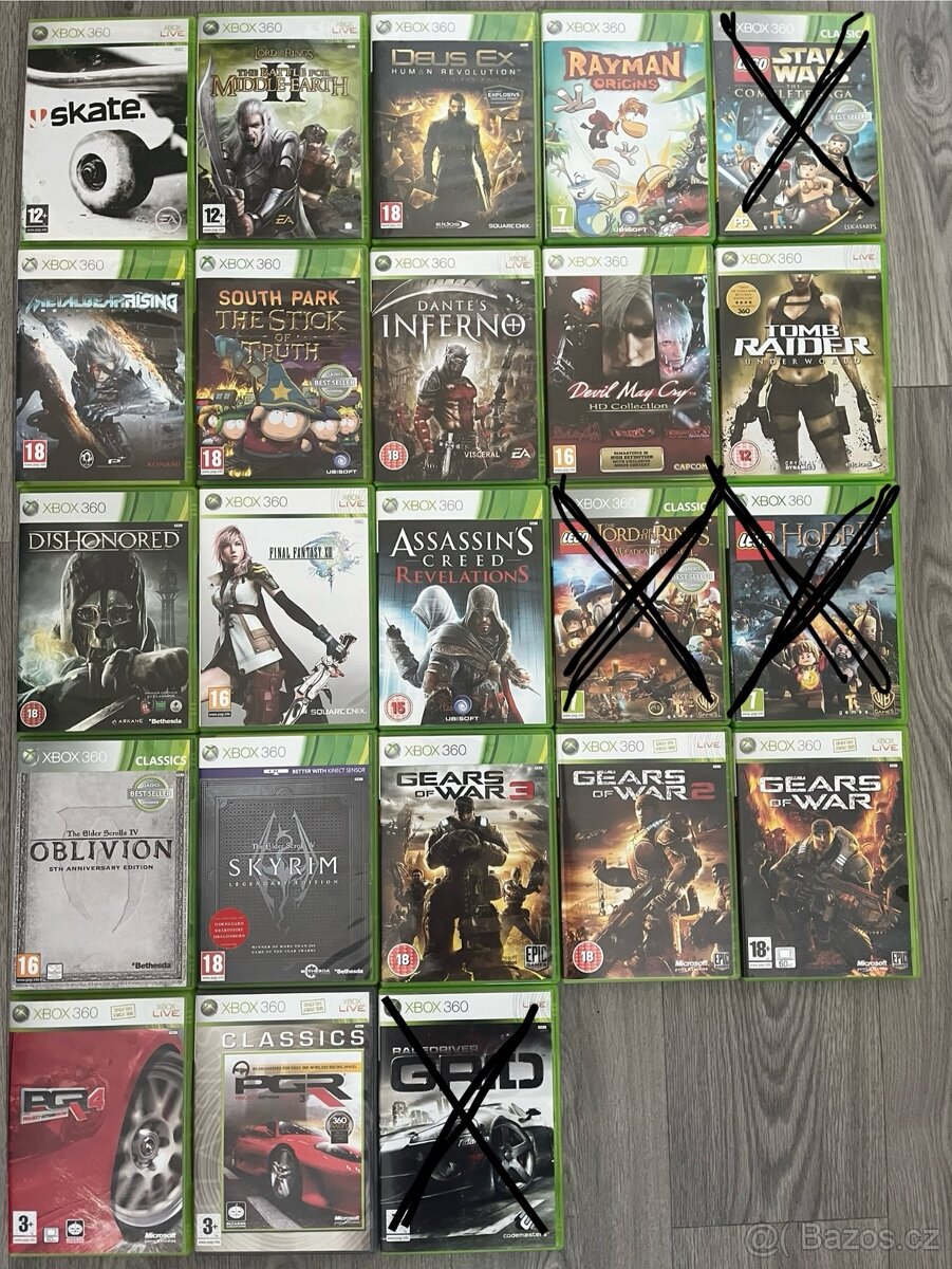Hry na Xbox 360
