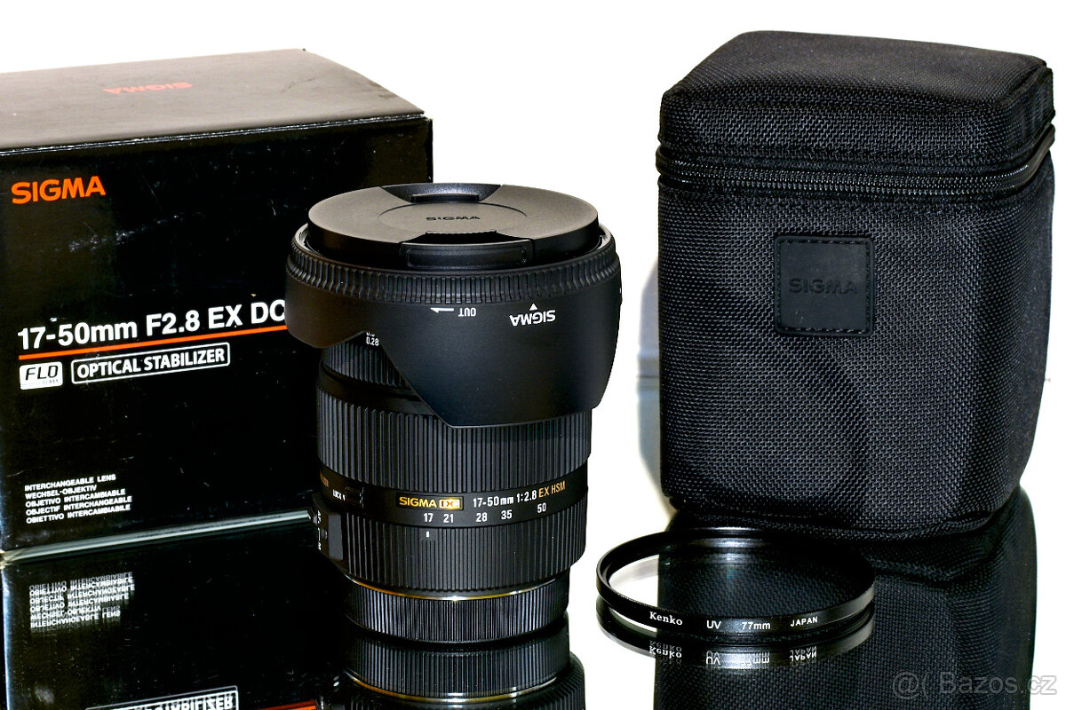 Canon Sigma 17-50mm f/2,8 NEPOUŽITÝ Dědictví