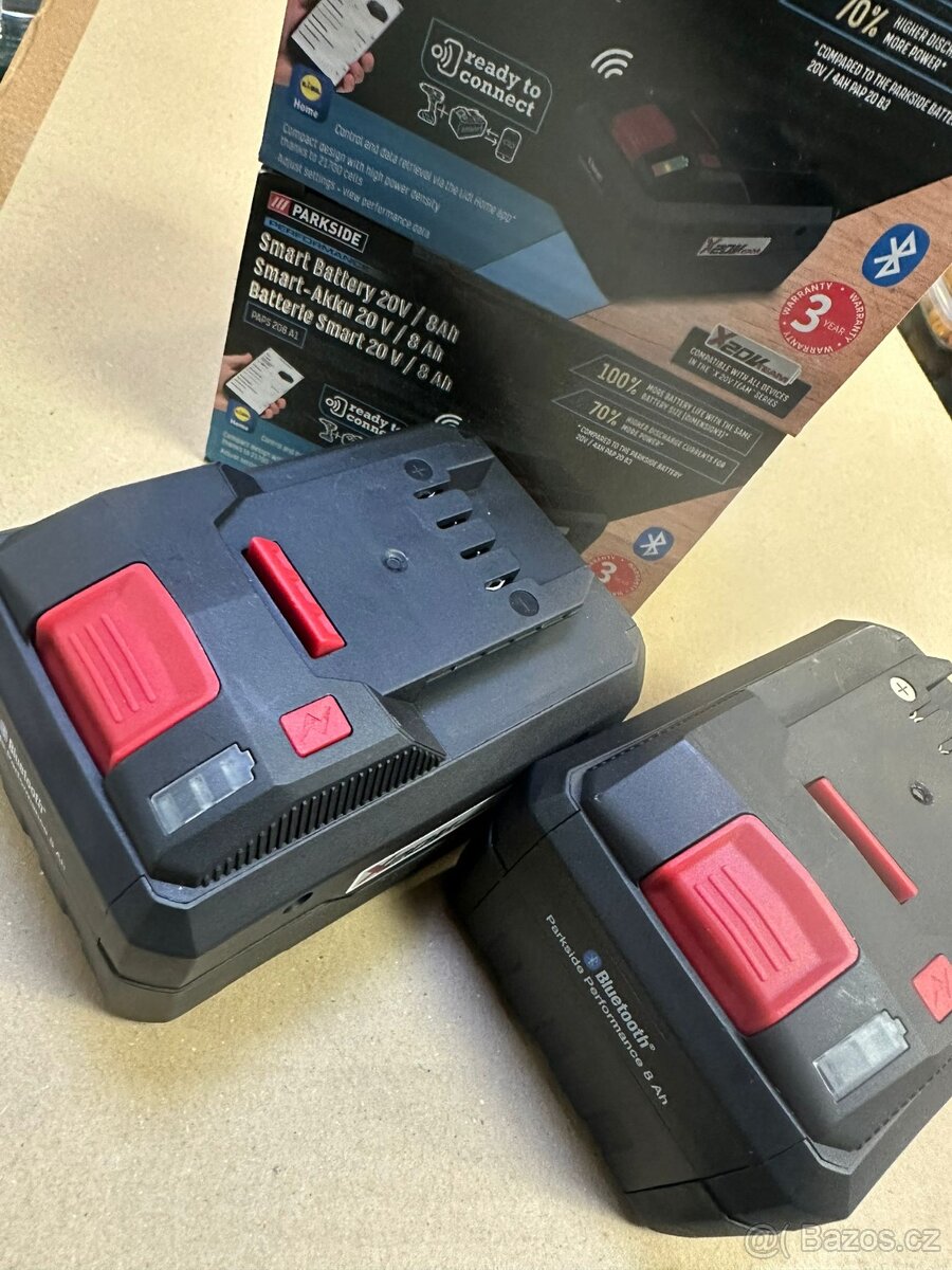 Parkside Smart akumulátor 8ah 2x