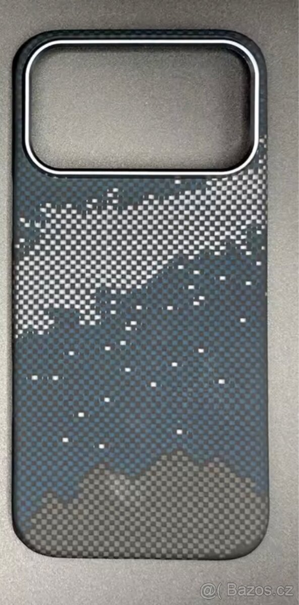 Kryt iPhone 17 Pro karbon aramid