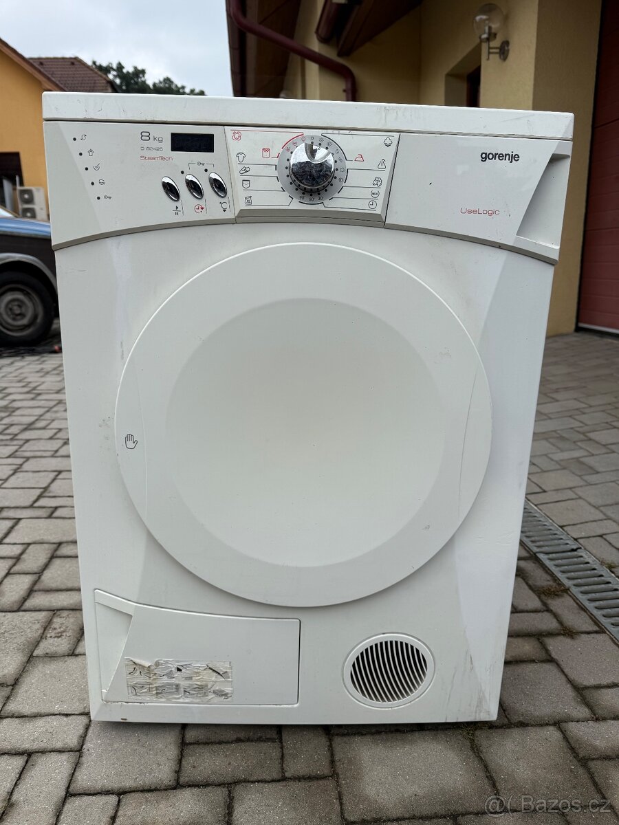 Plně funkční sušička Gorenje 8 kg
