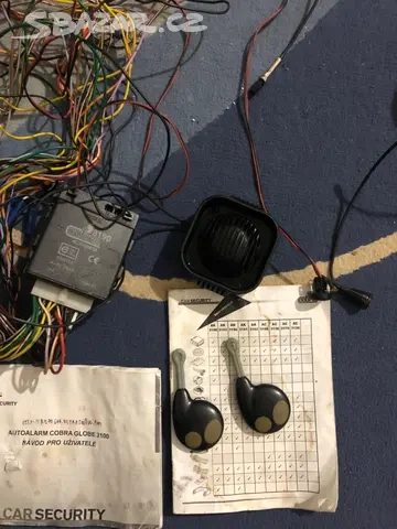 Autoalarm Cobra AK 3193 - centrální zamykání s DO