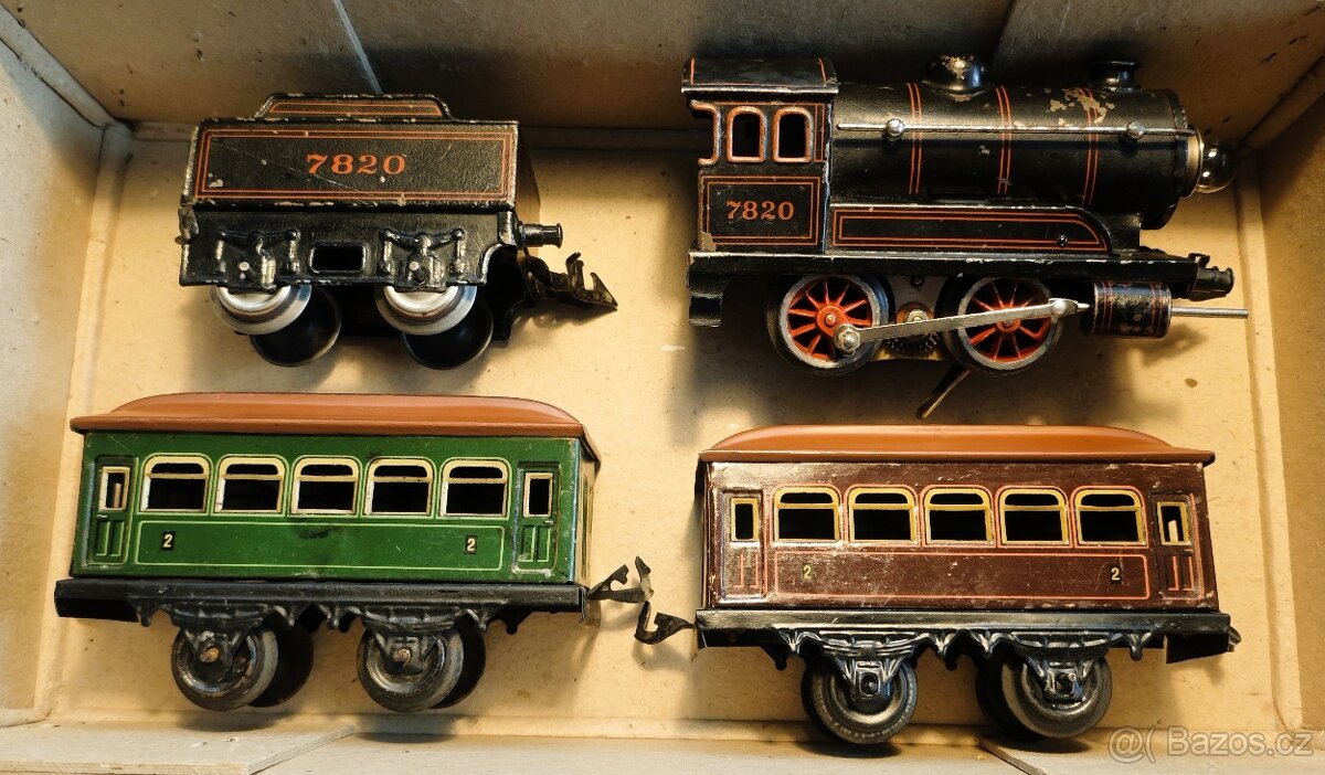 Starožitný, elektrický vláček BING 7820