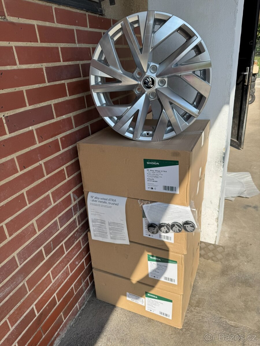 Nová Alu 19" 5x112, Škoda ATRIA , Sleva 45%, DPH KOD2