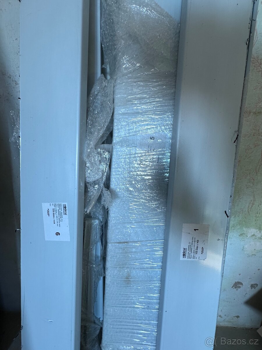 Vnitřní PVC parapety bílé