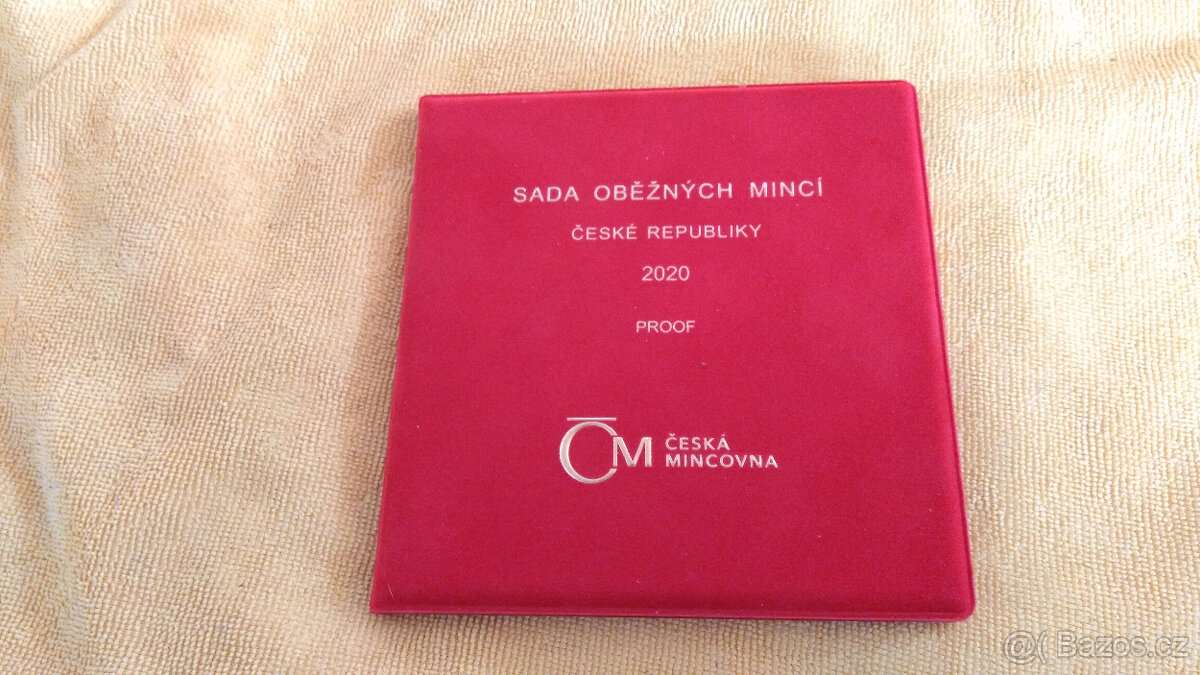 Sada oběžných mincí 2020 proof ČR