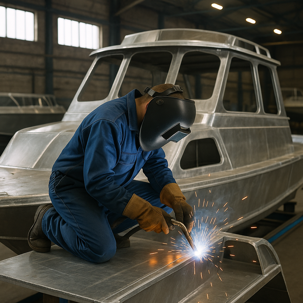 HLEDÁME SVÁŘEČE HLINÍKU – LODNÍ PRŮMYSL - ŠVÉDSKO