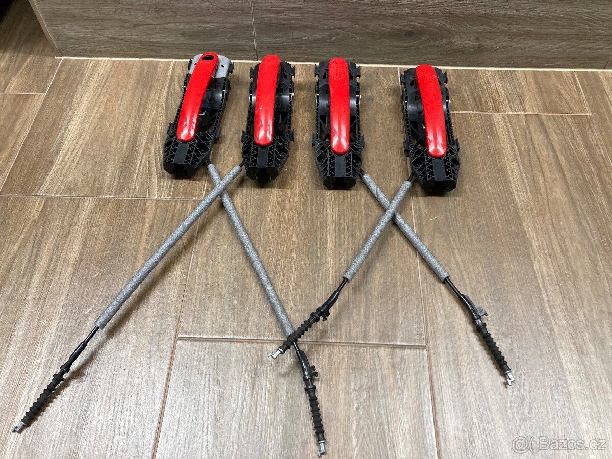 Škoda Fabia II. vnější kliky dveří.