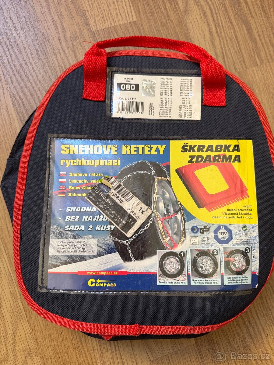 Sněhové řetězy velikost 80
