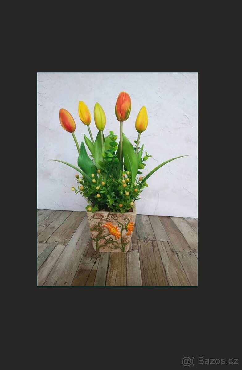 Umělé tulipány 1