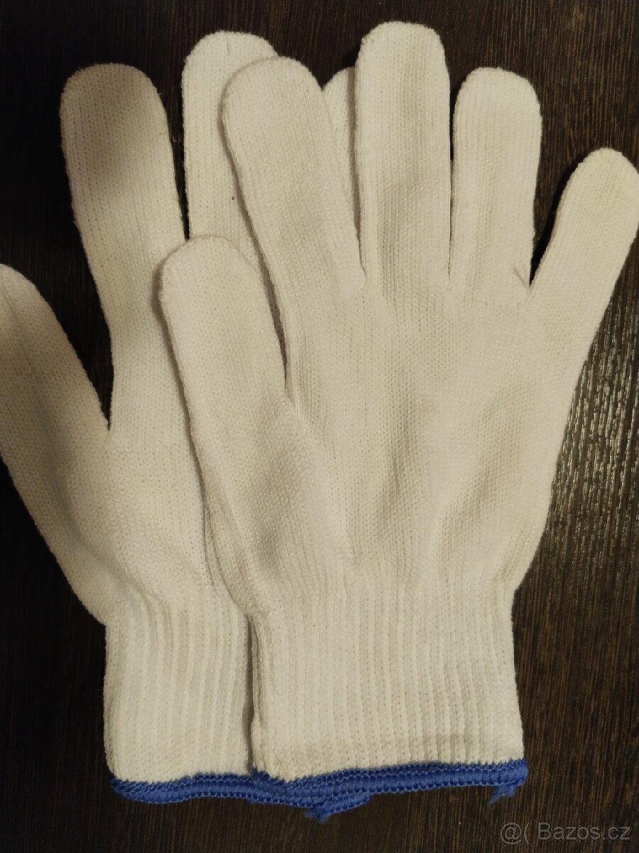 Pracovní textilní rukavice