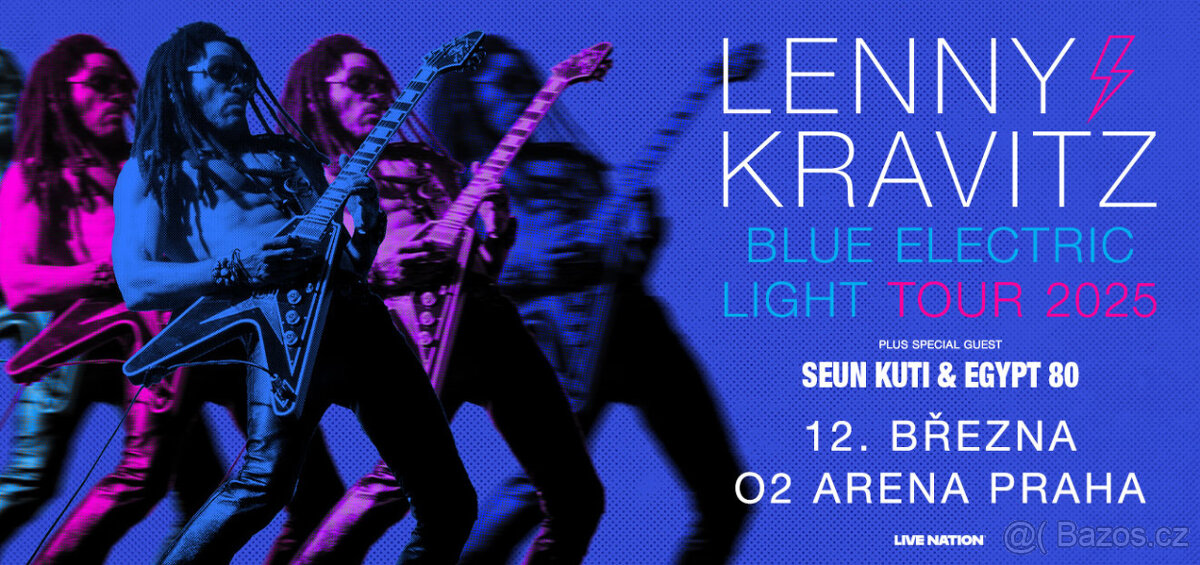 2 vstupenky na koncert Lenny Krawitz