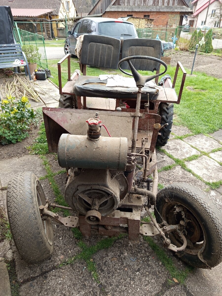 Malotraktor domácí výroby