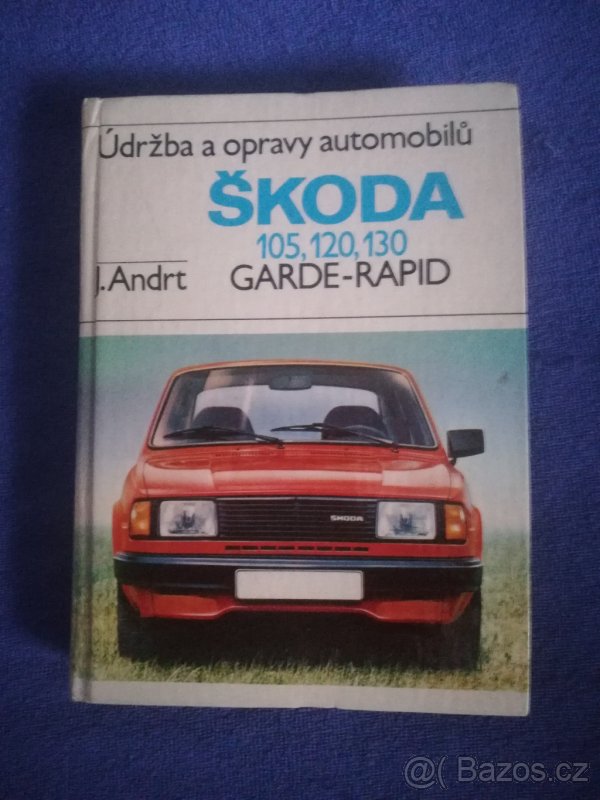 Kniha "Opravy vozů Škoda".