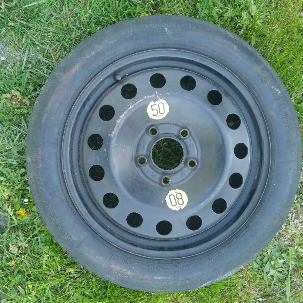 BMW dojezdové kolo
