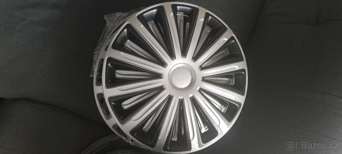 VERSACO Poklice Trend silver&black 15" VERSACO