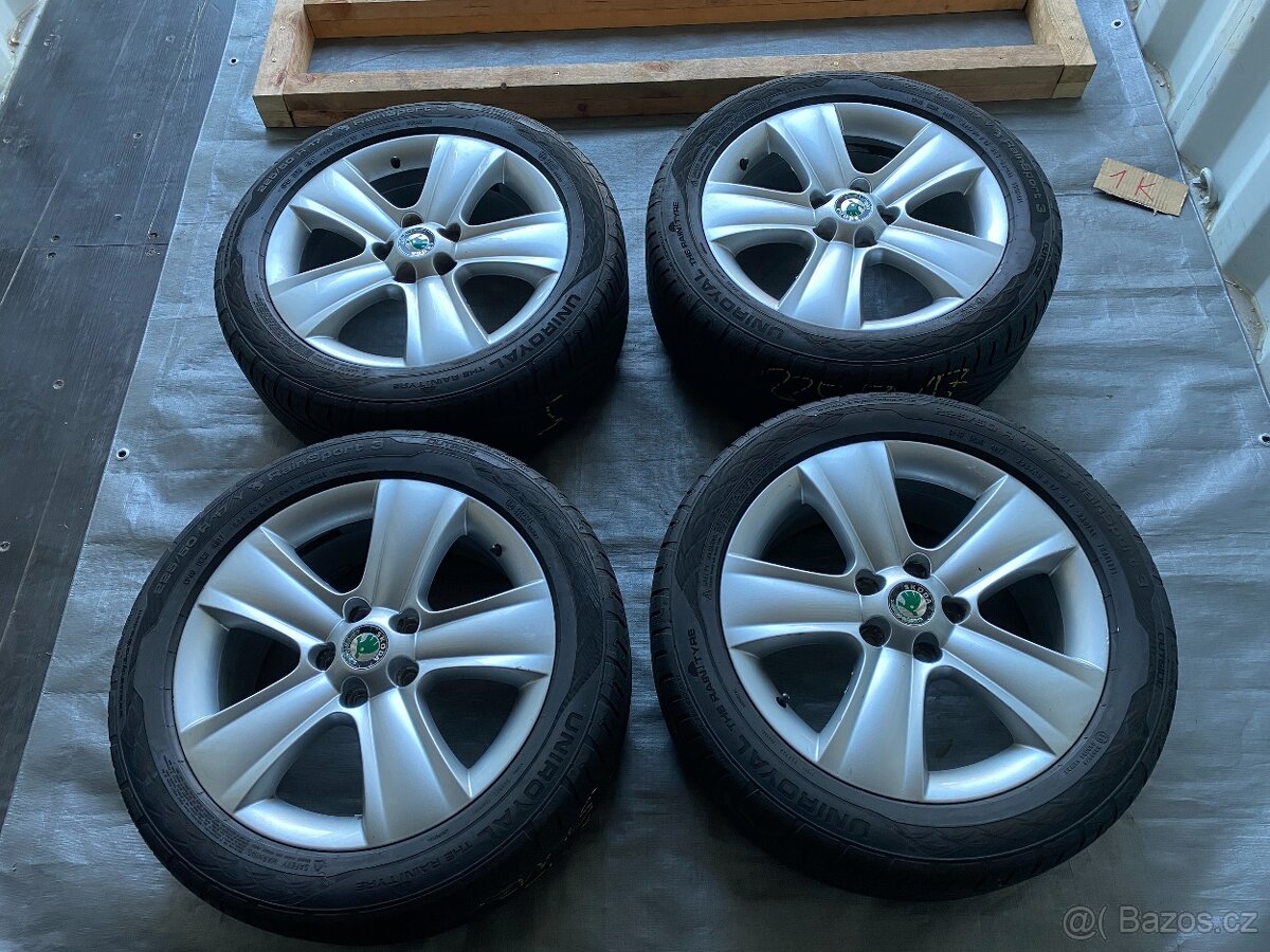17 alu org. Škoda 5x112 mm