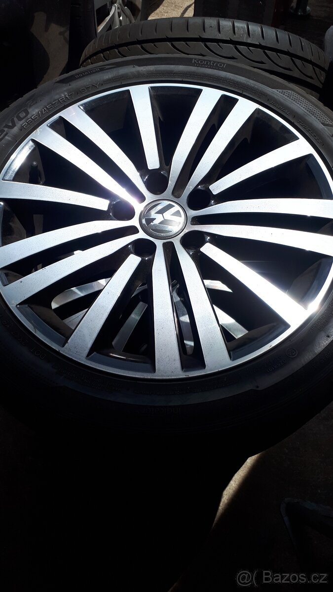 Alu sada R17 5x112 VW, letní