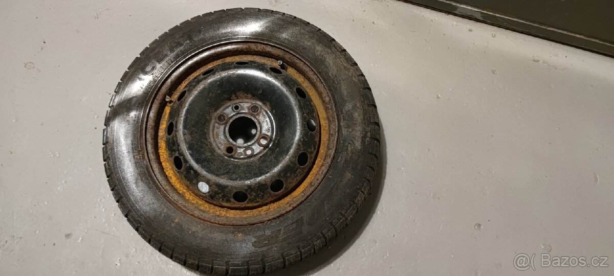 Pneumatiky z disky 165/65/ R14. 2 kusů... 500 Korun za sadu