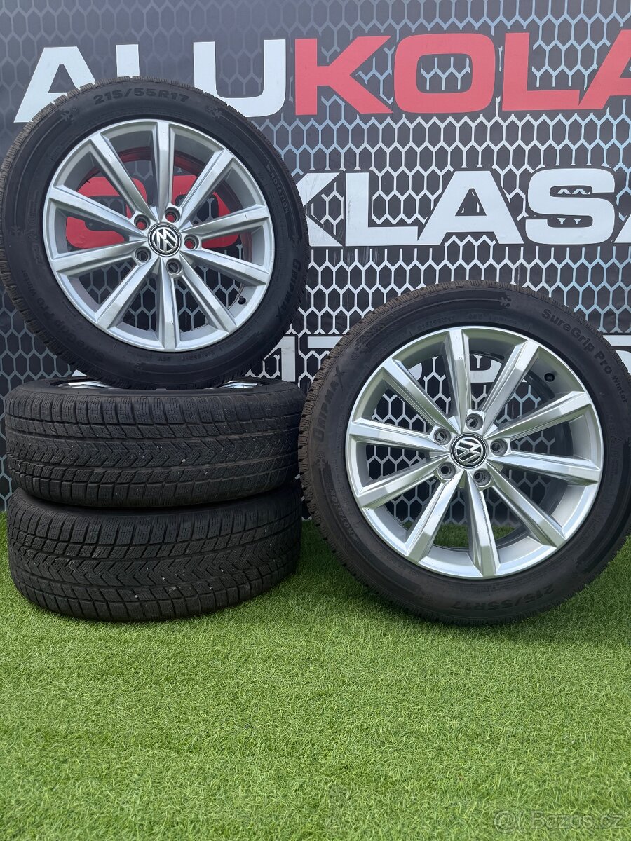 Passat B8 - VW LONDON 215/55 R17 TOP ZIMNÍ SADA / LETNÍ PNEU