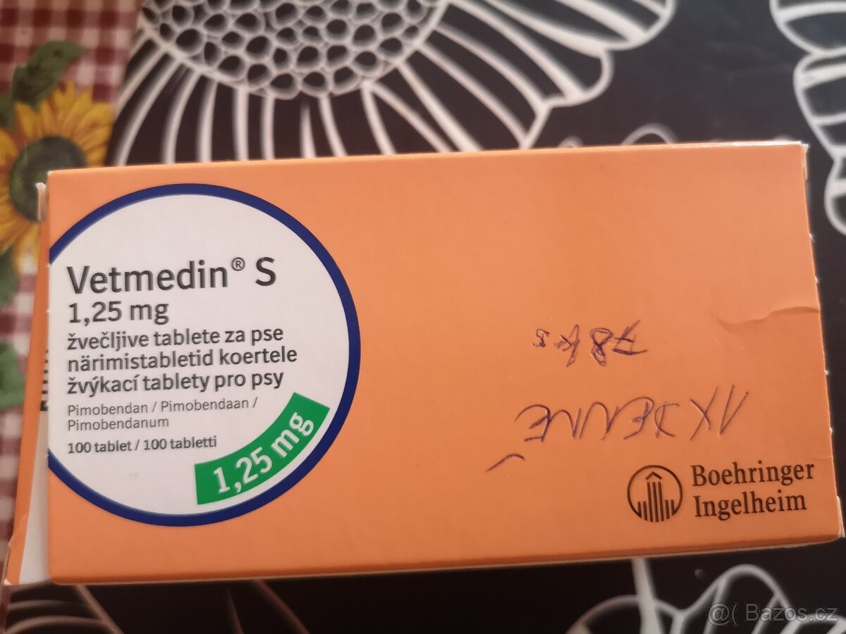 Vetmedin S, 125mg 78 tablet