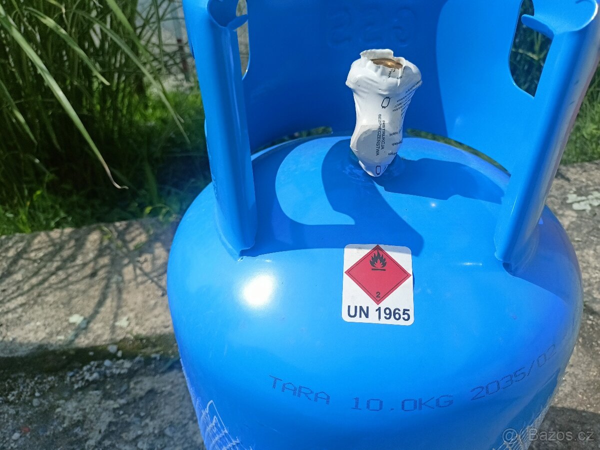 PB láhev/ bomba 10 kg ČISTÝ PROPAN