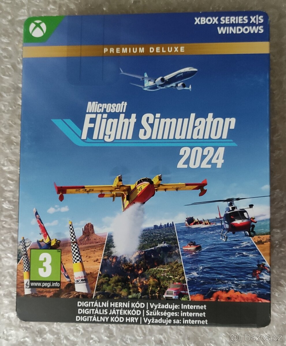 Flight Simulator 2024 Steelbook Premium Edition