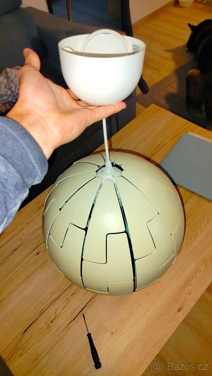 Visací ztmavovací lampa zn. IKEA
