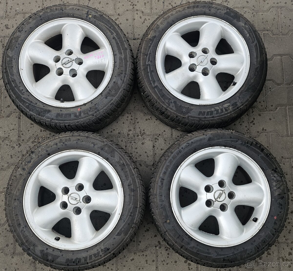 Prodám ALU kola Opel č. 1699