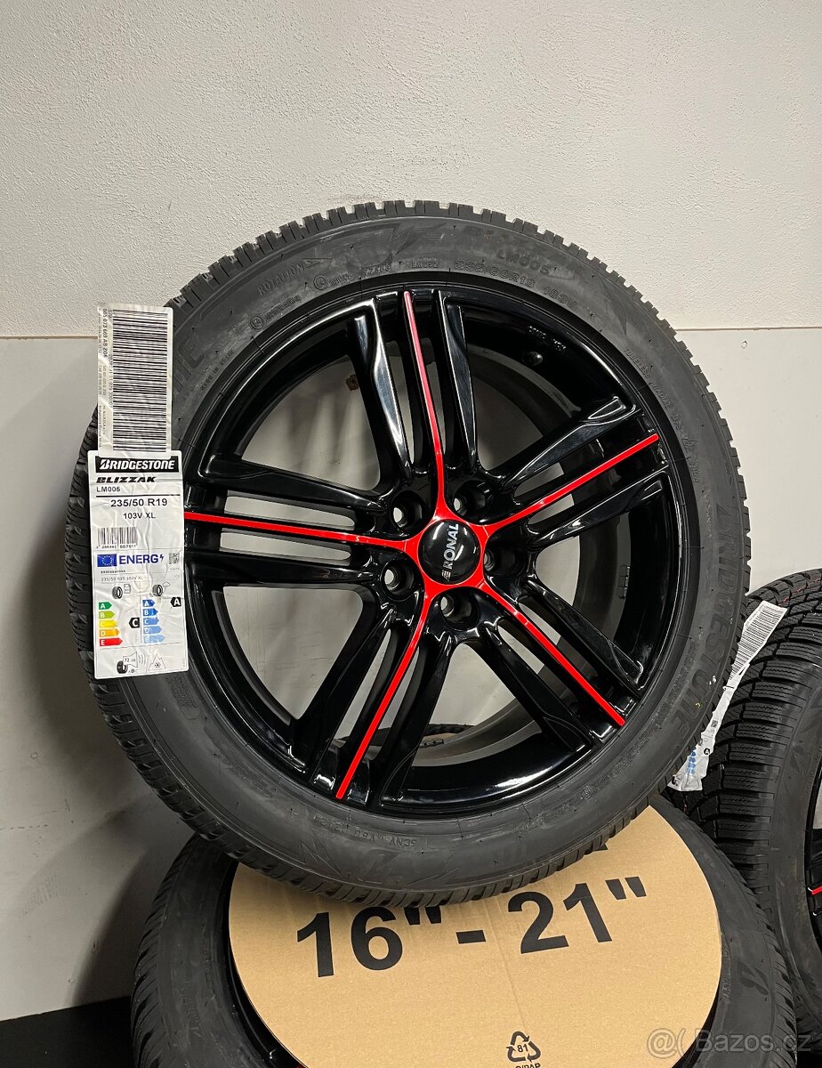 Kodiaq R19 Alu Top stav/Nové zimní pneu