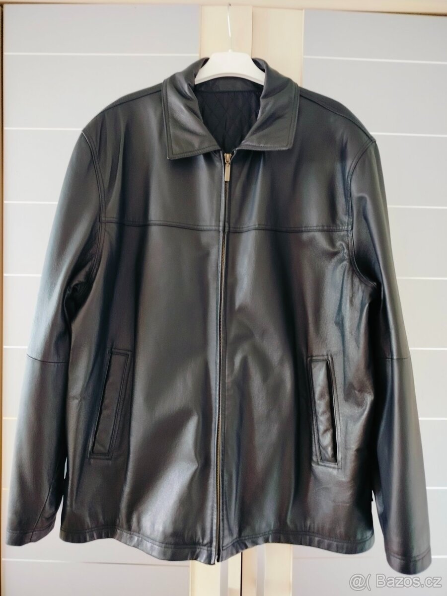 Pánská bunda z pravé kůže vel. 2xl