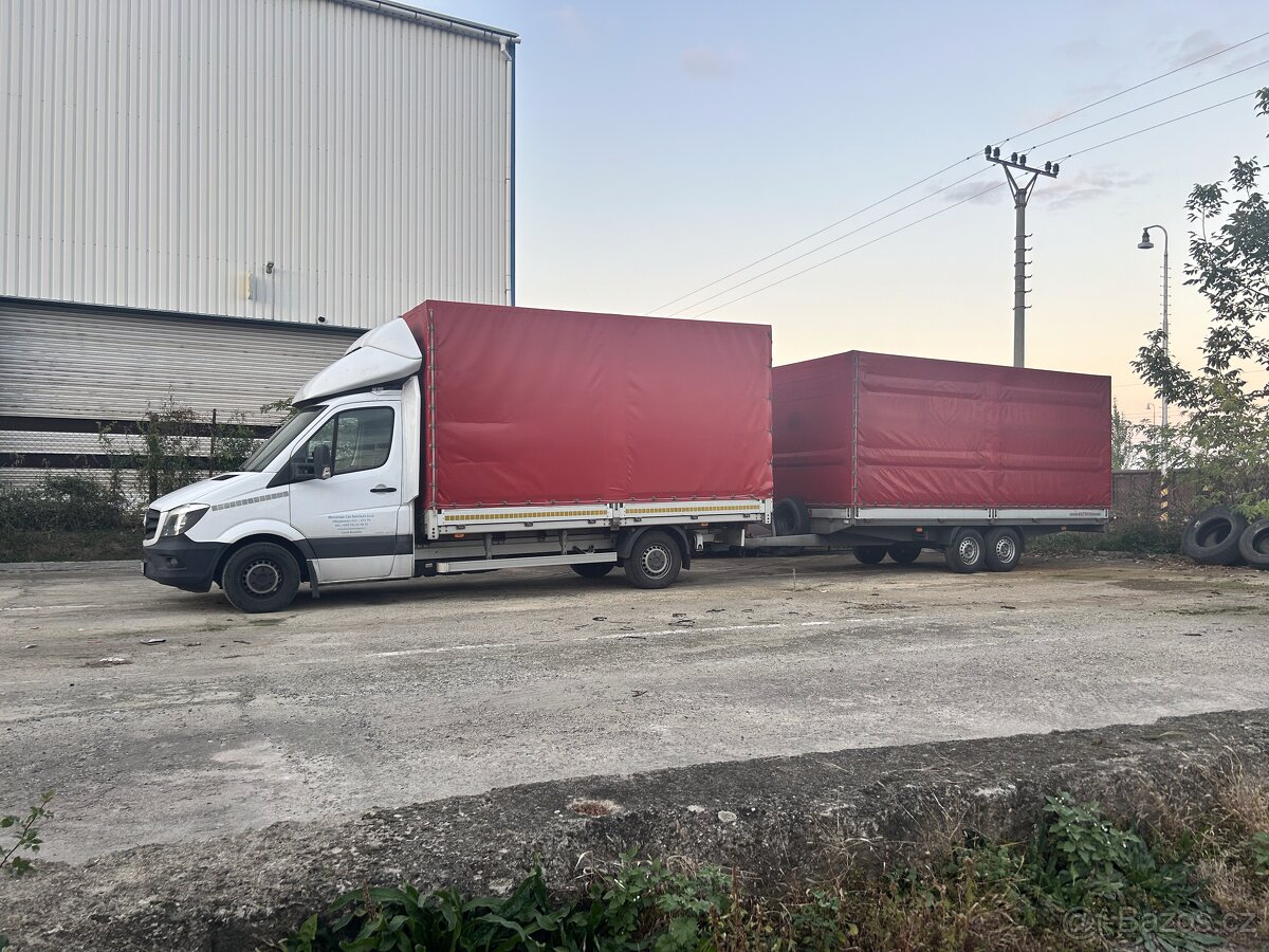 Hledáme řidiče B+E na MB Sprinter noční jízda