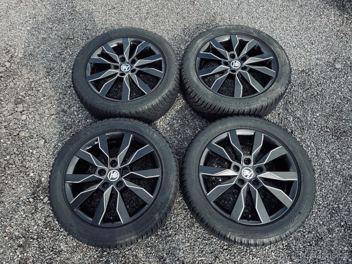17” sada alu se zimními pneu Firestone ze Škoda Octavia RS