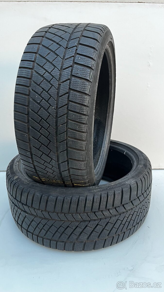2x zimní pneu - 245/35 R19 93W - CONTINENTAL - 7mm