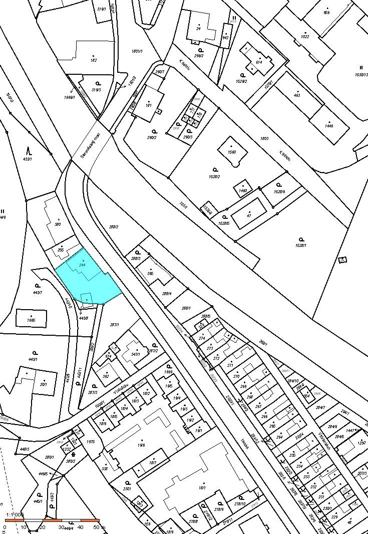 K prodeji pozemek se stavbou Horská 211, Trutnov.