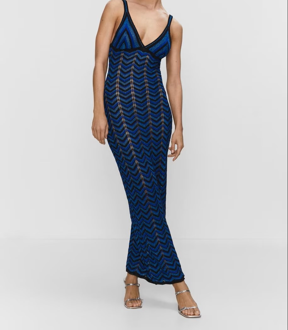 Dámské letní úpletové šaty Mango, vel. XS