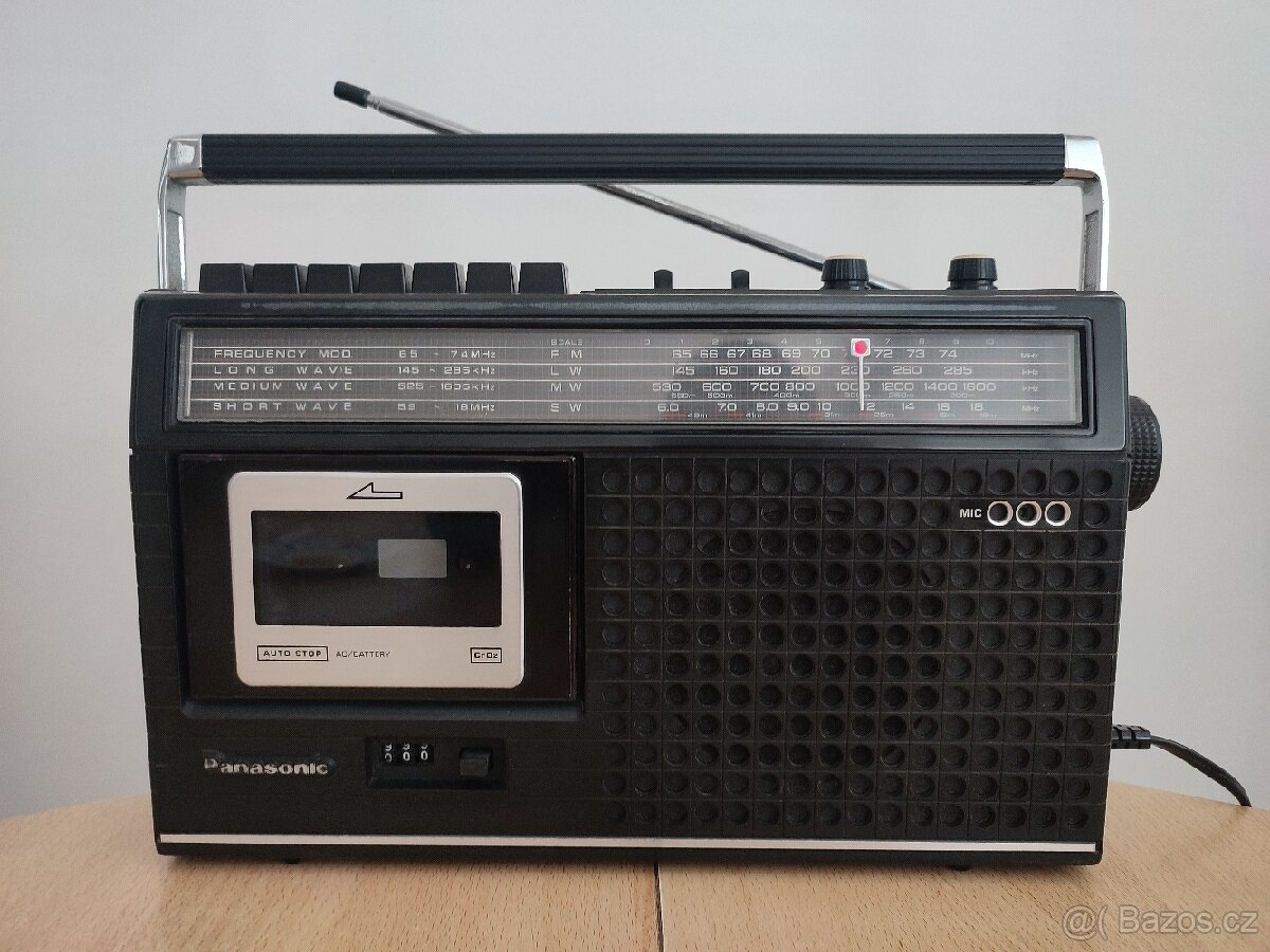 RADIO CASSETTE RECORDER PANASONIC RQ-539LJ.