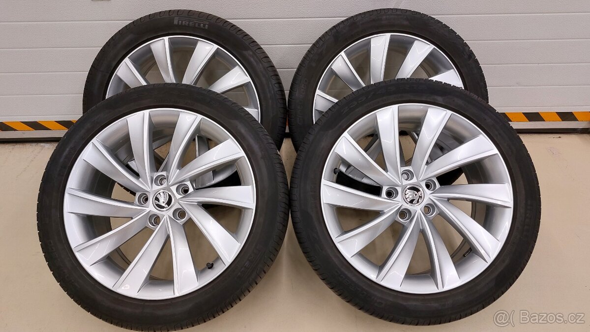 Alu kola 5x112 r18 Pegasus originál  Škoda Superb III Faceli